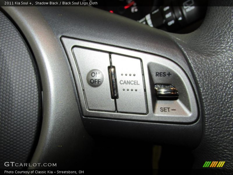 Shadow Black / Black Soul Logo Cloth 2011 Kia Soul +