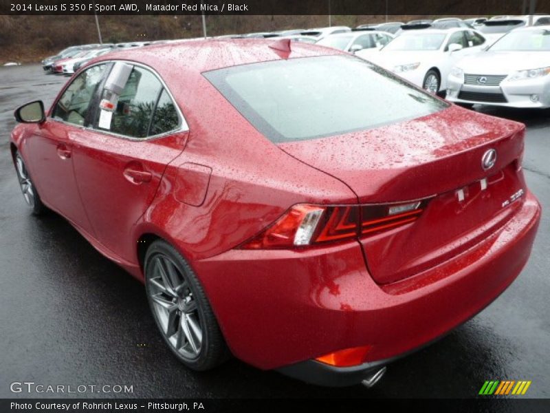  2014 IS 350 F Sport AWD Matador Red Mica