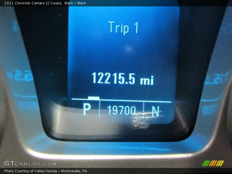 Black / Black 2011 Chevrolet Camaro LS Coupe