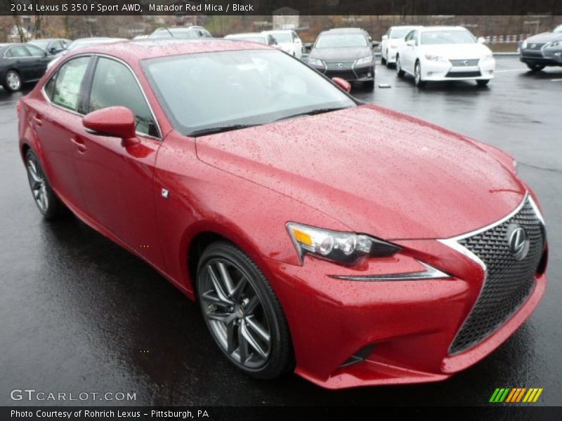 Front 3/4 View of 2014 IS 350 F Sport AWD