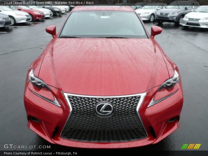  2014 IS 350 F Sport AWD Matador Red Mica