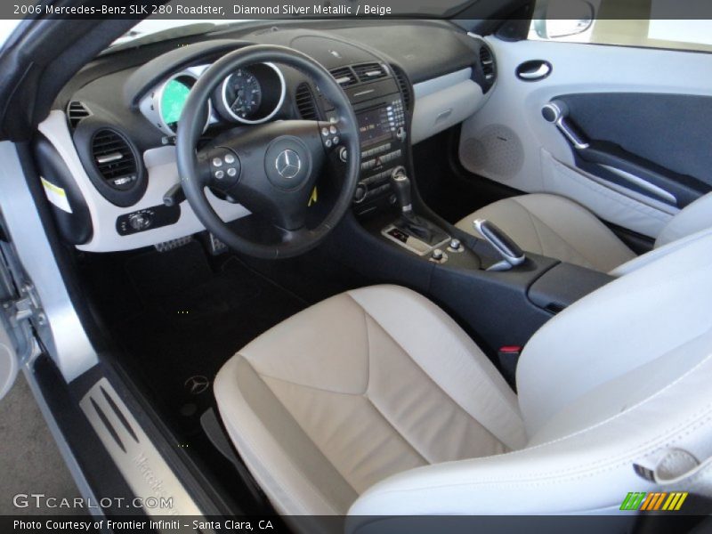  2006 SLK 280 Roadster Beige Interior