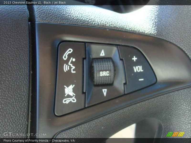 Black / Jet Black 2013 Chevrolet Equinox LS