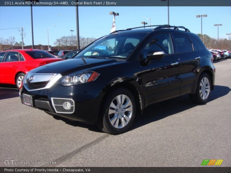 Crystal Black Pearl / Ebony 2011 Acura RDX Technology SH-AWD