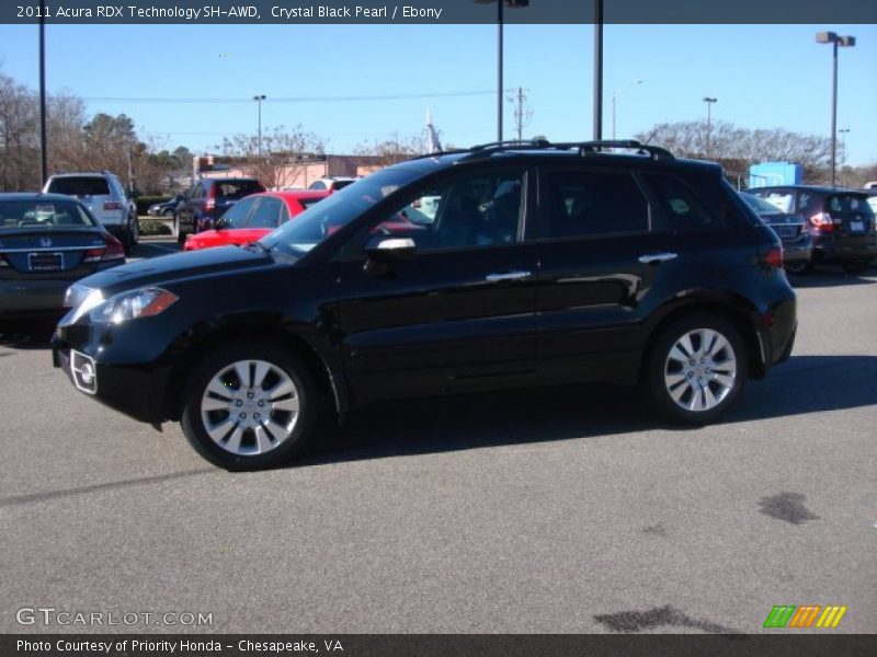 Crystal Black Pearl / Ebony 2011 Acura RDX Technology SH-AWD