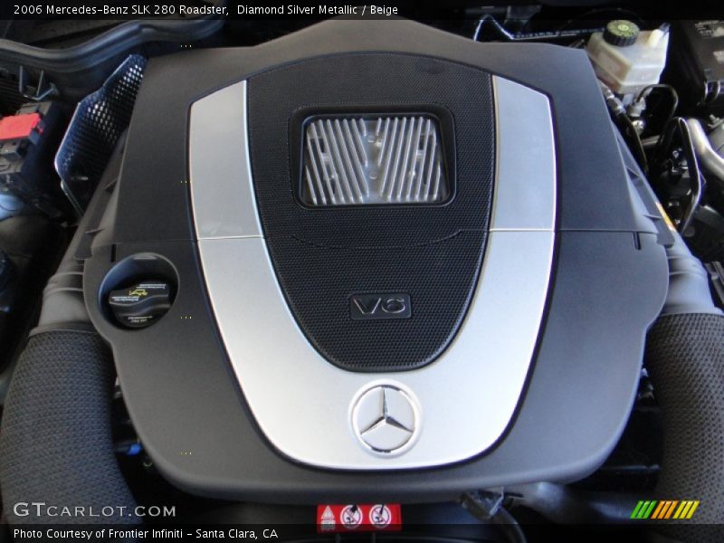  2006 SLK 280 Roadster Engine - 3.0 Liter DOHC 24-Valve V6