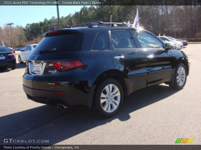Crystal Black Pearl / Ebony 2011 Acura RDX Technology SH-AWD