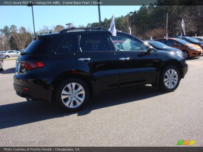 Crystal Black Pearl / Ebony 2011 Acura RDX Technology SH-AWD