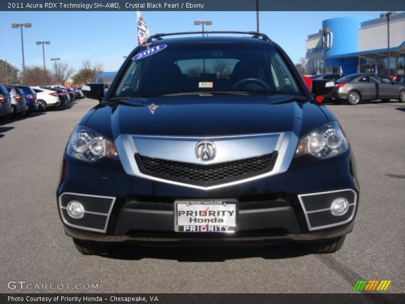 Crystal Black Pearl / Ebony 2011 Acura RDX Technology SH-AWD