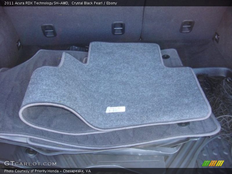 Crystal Black Pearl / Ebony 2011 Acura RDX Technology SH-AWD