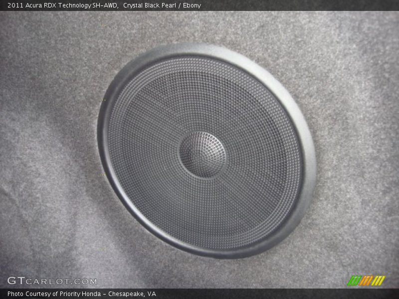 Crystal Black Pearl / Ebony 2011 Acura RDX Technology SH-AWD