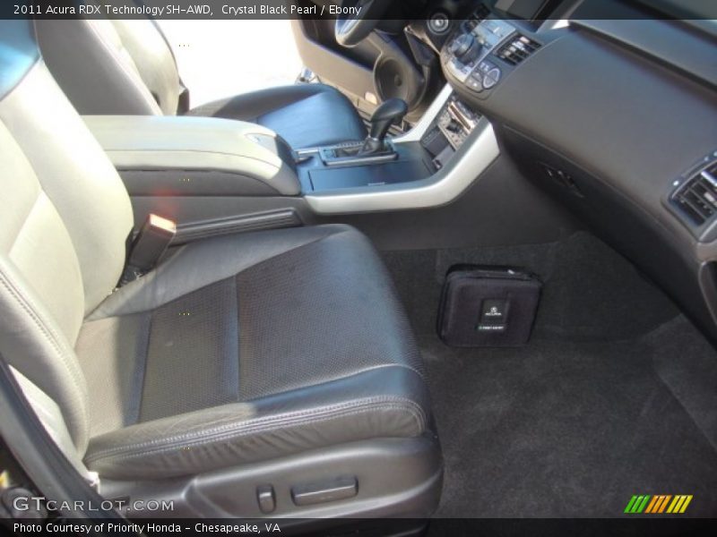 Crystal Black Pearl / Ebony 2011 Acura RDX Technology SH-AWD