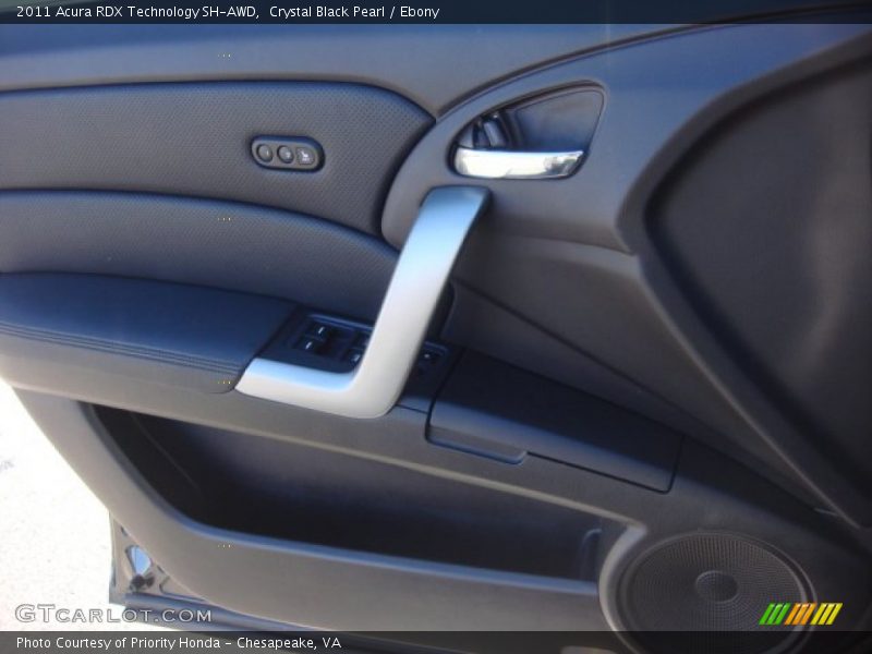 Crystal Black Pearl / Ebony 2011 Acura RDX Technology SH-AWD