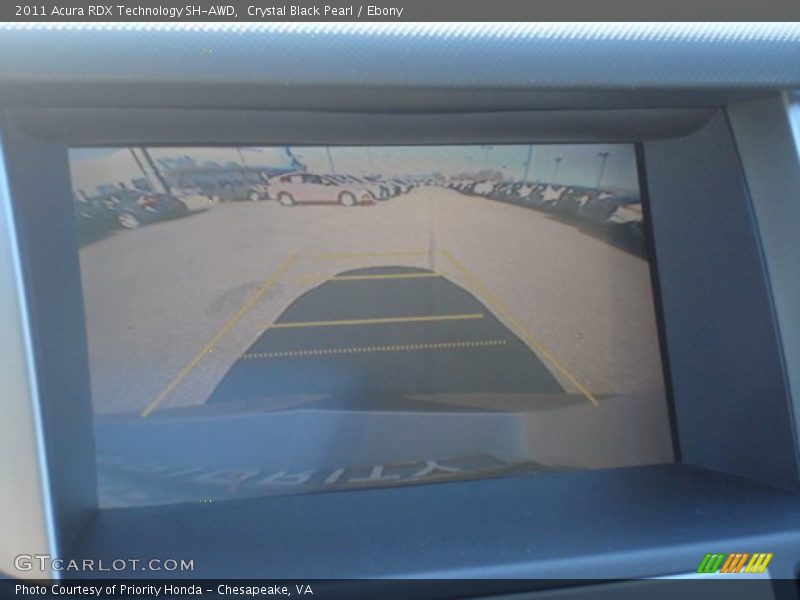 Crystal Black Pearl / Ebony 2011 Acura RDX Technology SH-AWD