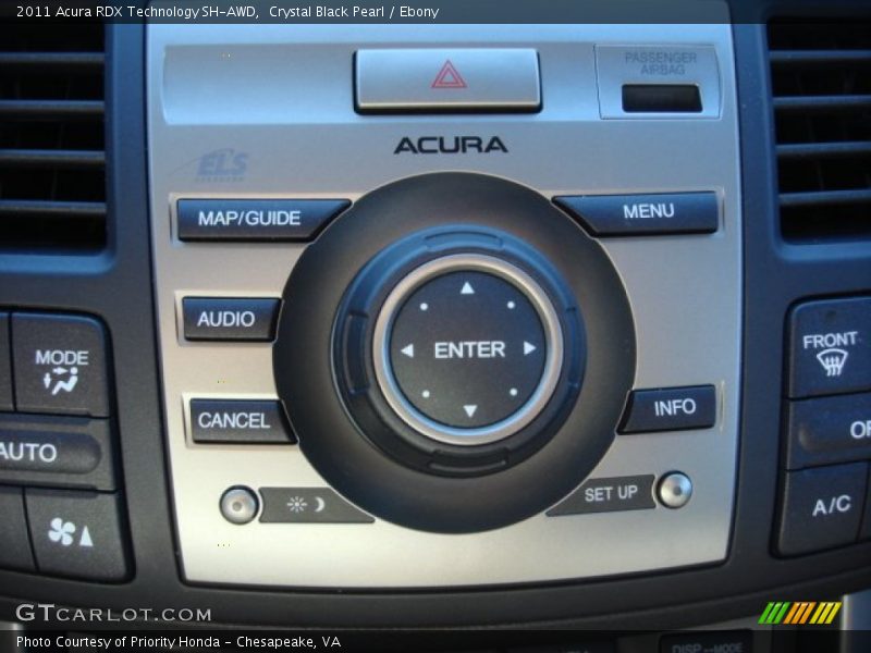 Crystal Black Pearl / Ebony 2011 Acura RDX Technology SH-AWD