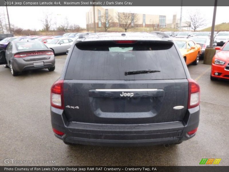 Maximum Steel Metallic / Dark Slate Gray 2014 Jeep Compass Latitude 4x4