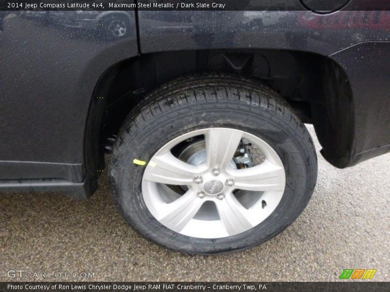 Maximum Steel Metallic / Dark Slate Gray 2014 Jeep Compass Latitude 4x4