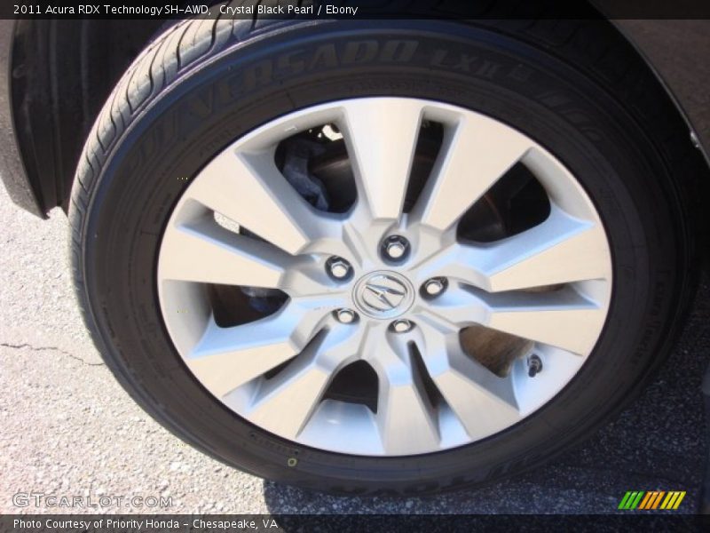 Crystal Black Pearl / Ebony 2011 Acura RDX Technology SH-AWD