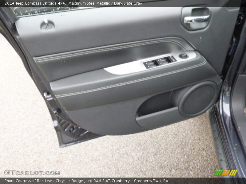 Maximum Steel Metallic / Dark Slate Gray 2014 Jeep Compass Latitude 4x4