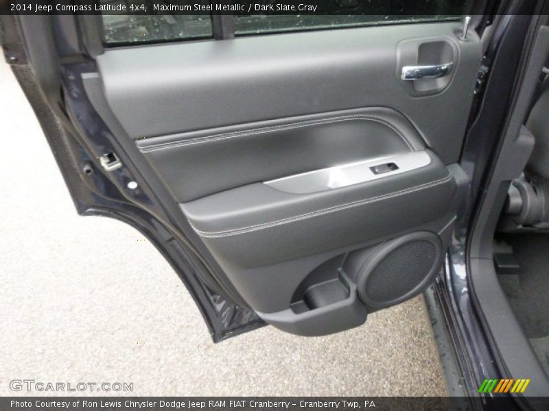 Maximum Steel Metallic / Dark Slate Gray 2014 Jeep Compass Latitude 4x4