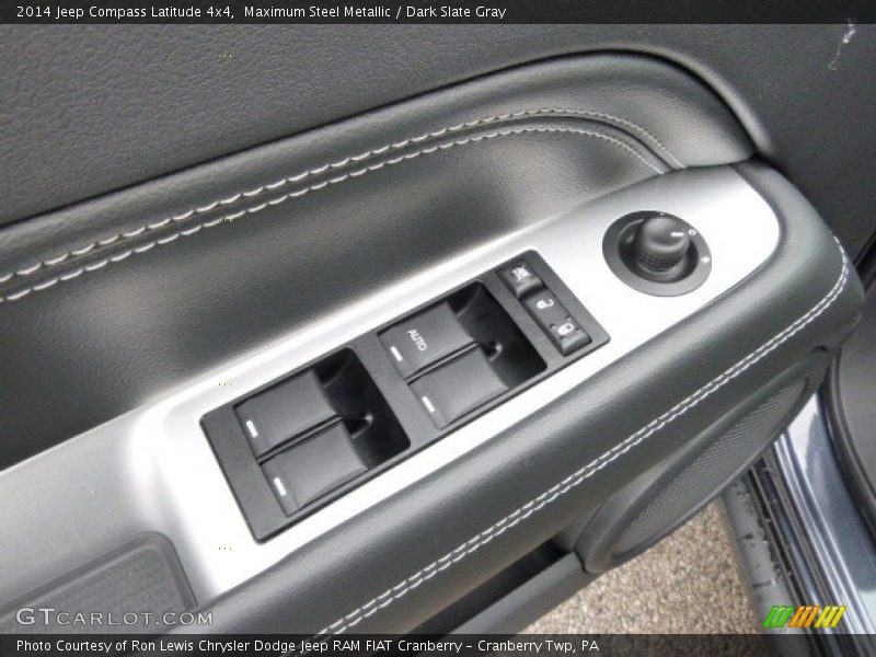 Maximum Steel Metallic / Dark Slate Gray 2014 Jeep Compass Latitude 4x4