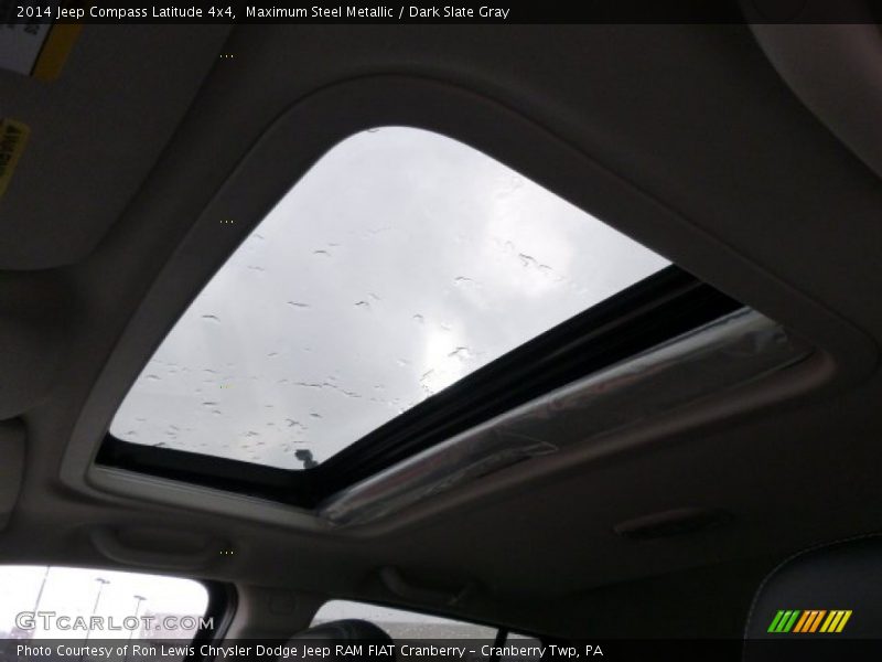 Maximum Steel Metallic / Dark Slate Gray 2014 Jeep Compass Latitude 4x4