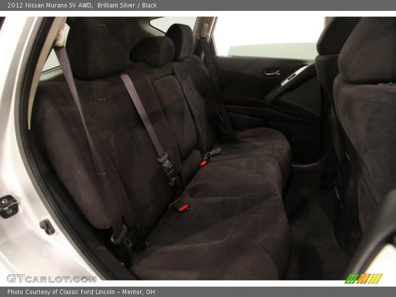 Brilliant Silver / Black 2012 Nissan Murano SV AWD