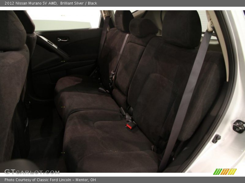Brilliant Silver / Black 2012 Nissan Murano SV AWD