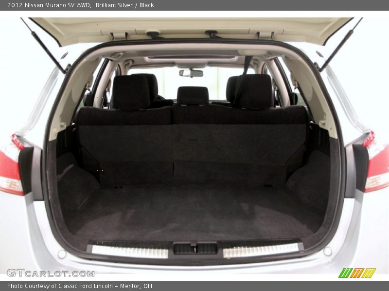 Brilliant Silver / Black 2012 Nissan Murano SV AWD