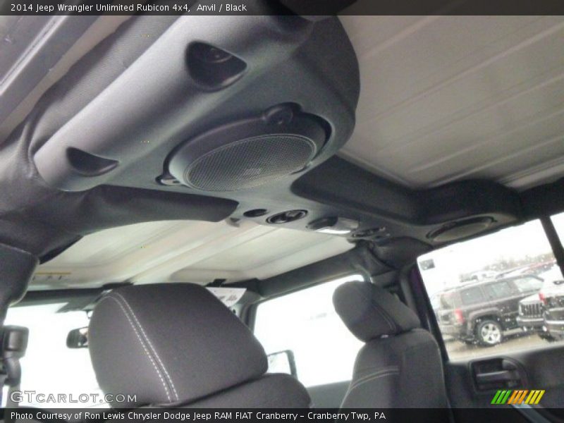 Anvil / Black 2014 Jeep Wrangler Unlimited Rubicon 4x4