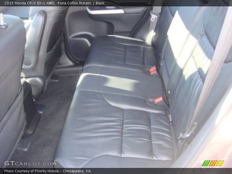 Kona Coffee Metallic / Black 2013 Honda CR-V EX-L AWD