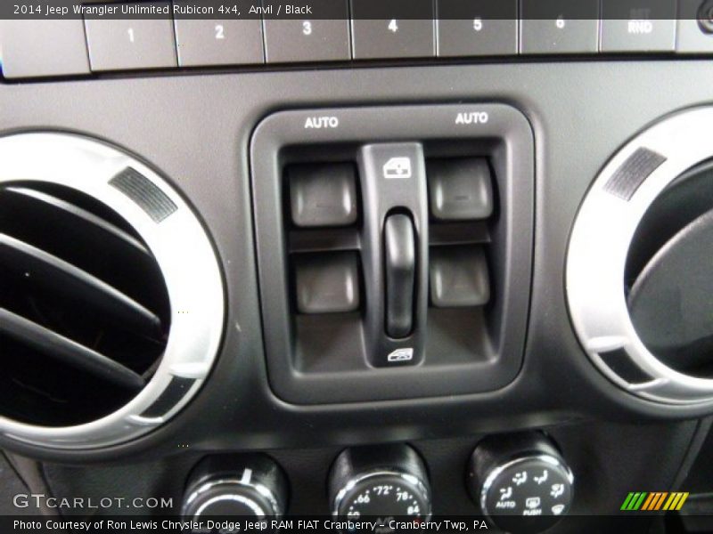 Anvil / Black 2014 Jeep Wrangler Unlimited Rubicon 4x4