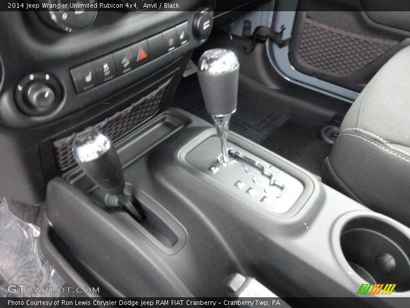 Anvil / Black 2014 Jeep Wrangler Unlimited Rubicon 4x4