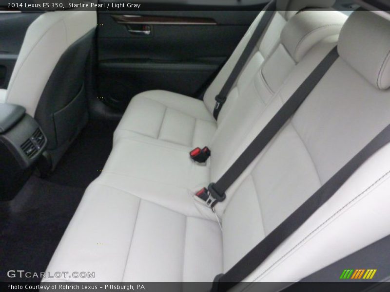 Starfire Pearl / Light Gray 2014 Lexus ES 350