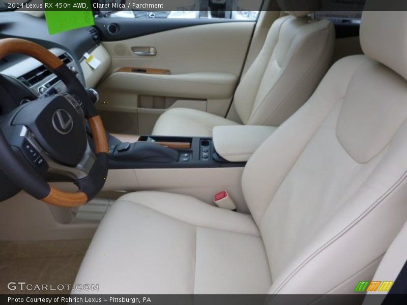 Claret Mica / Parchment 2014 Lexus RX 450h AWD