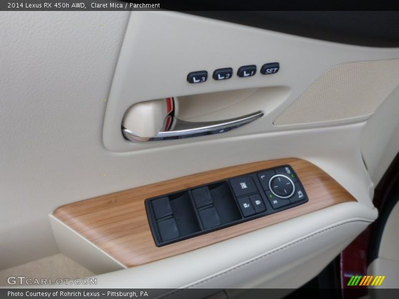 Claret Mica / Parchment 2014 Lexus RX 450h AWD