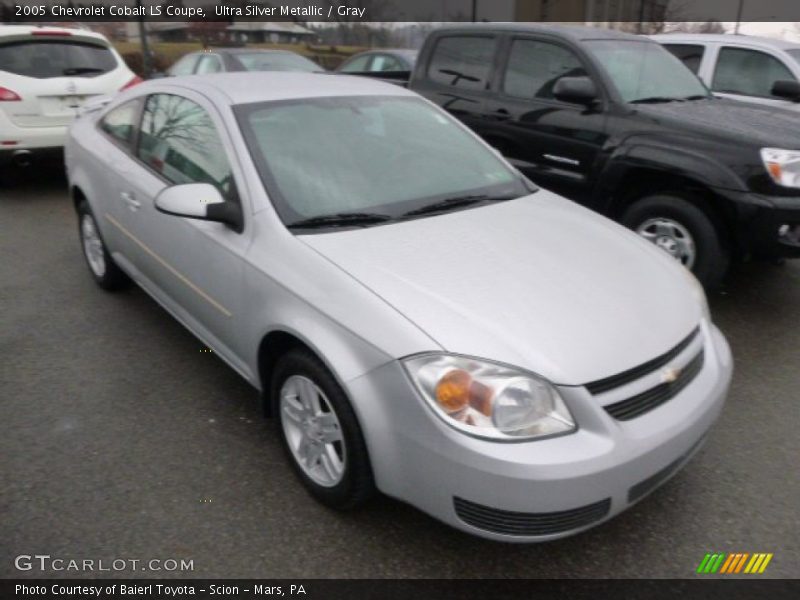 Ultra Silver Metallic / Gray 2005 Chevrolet Cobalt LS Coupe