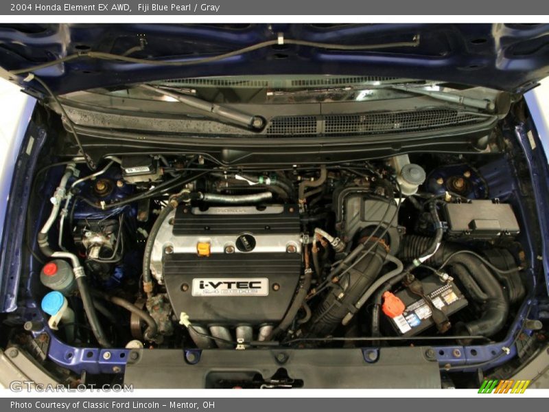  2004 Element EX AWD Engine - 2.4 Liter DOHC 16-Valve i-VTEC 4 Cylinder