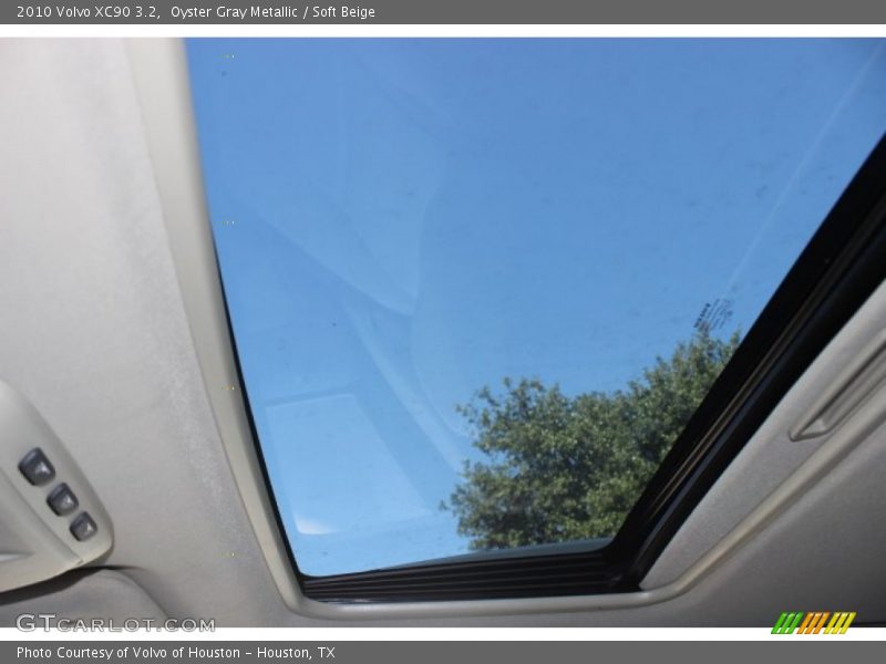 Oyster Gray Metallic / Soft Beige 2010 Volvo XC90 3.2