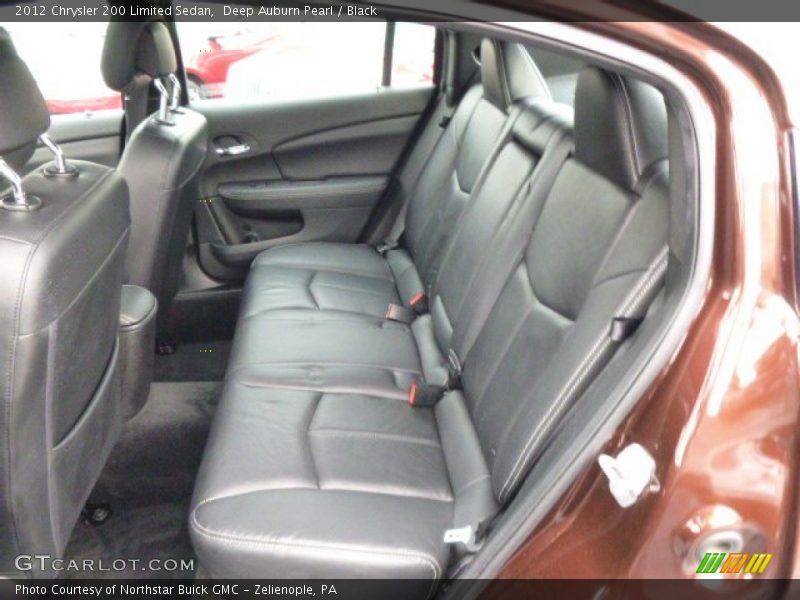 Deep Auburn Pearl / Black 2012 Chrysler 200 Limited Sedan