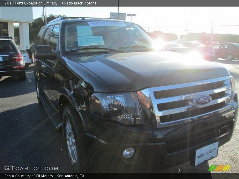 Tuxedo Black / Stone 2013 Ford Expedition Limited