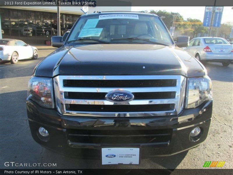 Tuxedo Black / Stone 2013 Ford Expedition Limited