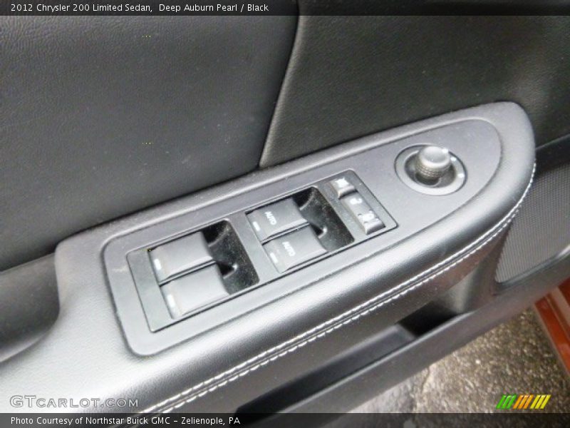 Deep Auburn Pearl / Black 2012 Chrysler 200 Limited Sedan