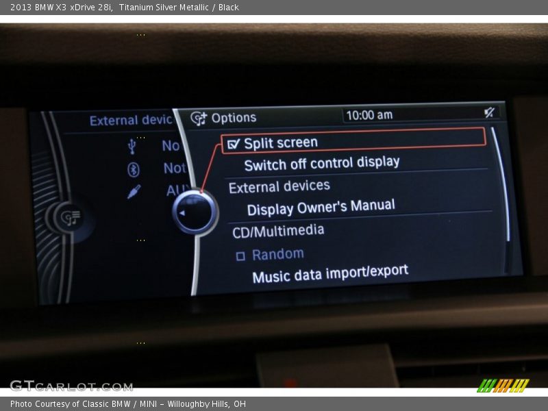 Titanium Silver Metallic / Black 2013 BMW X3 xDrive 28i