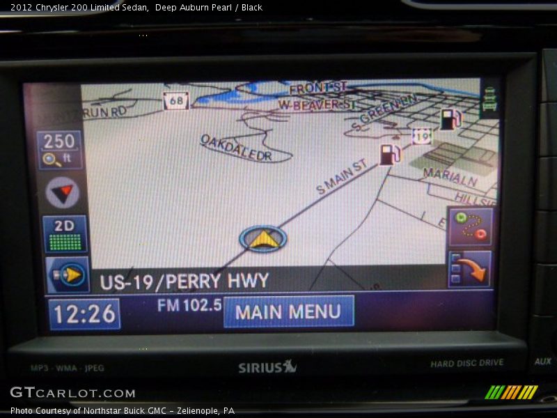 Deep Auburn Pearl / Black 2012 Chrysler 200 Limited Sedan