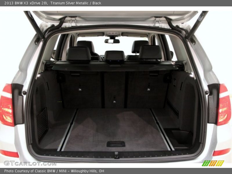 Titanium Silver Metallic / Black 2013 BMW X3 xDrive 28i