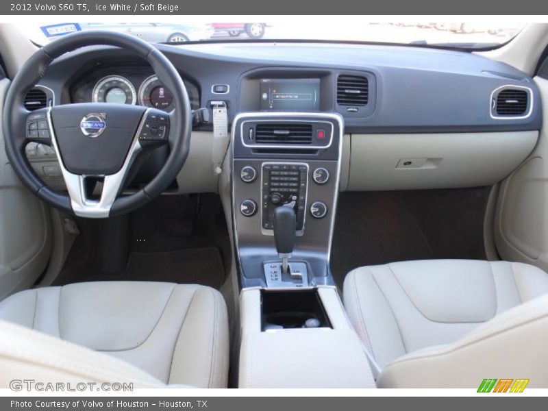 Ice White / Soft Beige 2012 Volvo S60 T5