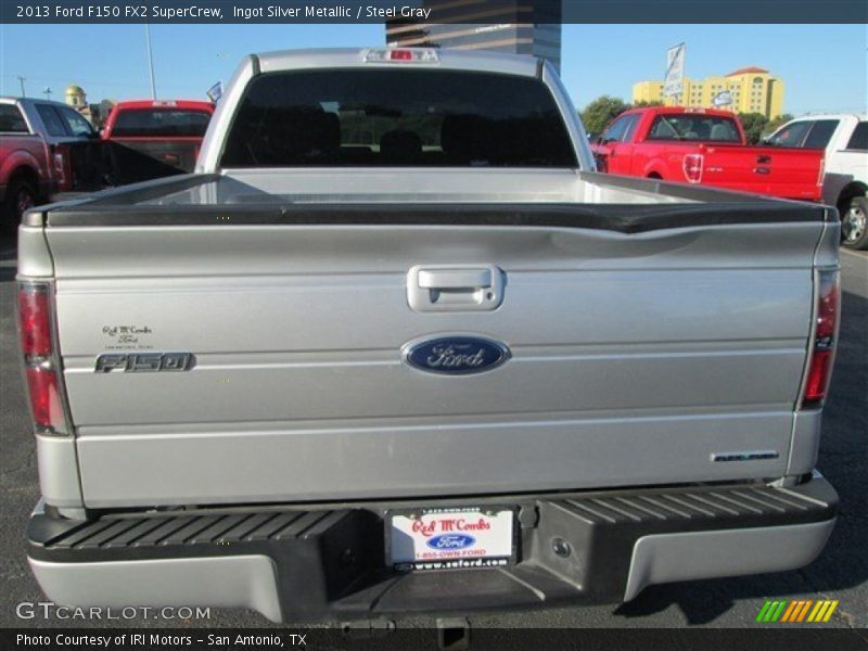 Ingot Silver Metallic / Steel Gray 2013 Ford F150 FX2 SuperCrew