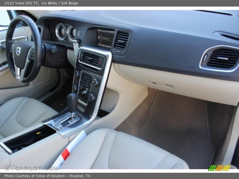 Ice White / Soft Beige 2012 Volvo S60 T5