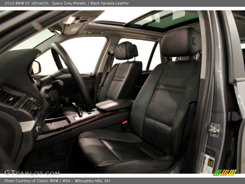 Space Grey Metallic / Black Nevada Leather 2010 BMW X5 xDrive30i